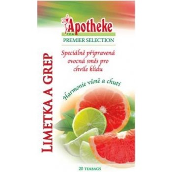 Apotheke Limetka a grep čaj 20 x 2 g