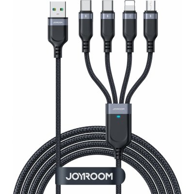 Joyroom S-1T4018A18 USB 4v1 Micro USB/ 2x USB-C/ Apple Lightning – Zboží Mobilmania