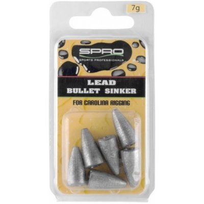 SPRO Lead Bullet Sinker 3,5g 6ks