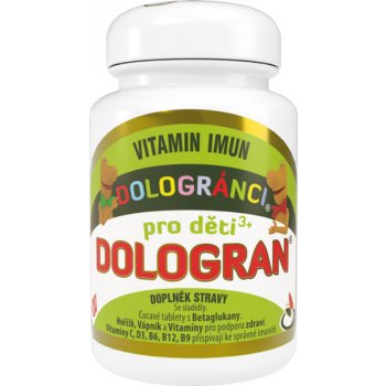 Dologran pro děti DOLOGRÁNCI Vitamin Imun 60 tablet