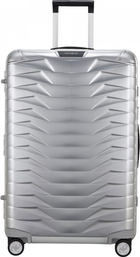 Samsonite PROXIS ALU SPINNER 76/28 stříbrná 91 l