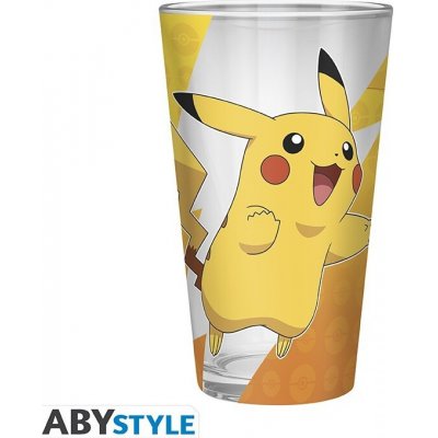 ABYstyle Sklenice Pokémon Pikachu 400 ml – Zboží Mobilmania