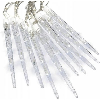 Nexos 1135 Vánoční osvětlení rampouchy studená bílá 8 světelných funkcí – Zboží Dáma