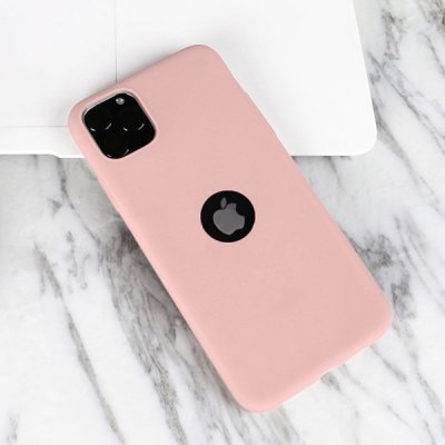 Pouzdro SES Silikonové matné s výřezem Apple iPhone 12 mini - světle růžové – Zbozi.Blesk.cz