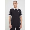 Pánské Tričko adidas Bavlněné polo tričko Originals Adicolor Classics 3-Stripes černá s aplikací IL2501