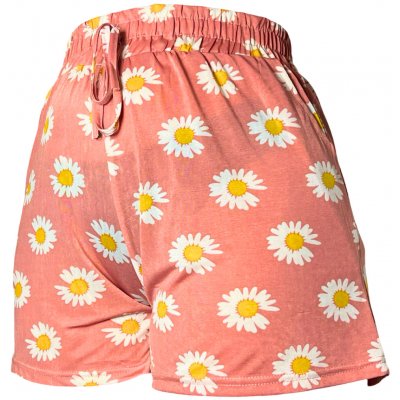 Dámské bambusové šortky X33-1 růžové – Zboží Dáma