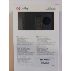 Pouzdro CELLY Wally Sony Xperia 1, černé