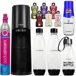 SodaStream Terra černý 3 lahve 3 sirupy Pepsi – Zbozi.Blesk.cz