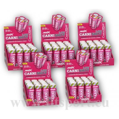 Amix 4x CarniShot 3000 20x60ml + 1x ZDARMA mojito