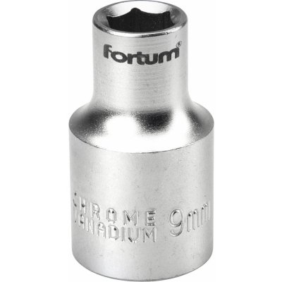 Hlavice nástrčná 1/2", 9mm, L 38mm FORTUM – Zboží Mobilmania