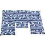 TORF ZIEGLER Krční polštářek s třešňovými peckami, modro-bílý folklór 40 x 25 cm – Hledejceny.cz