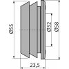 Instalatérská potřeba Alcadrain DN60/40 Z0007-ND