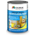 Colorlak Akrylcol mat 0,6 l černá – Hledejceny.cz