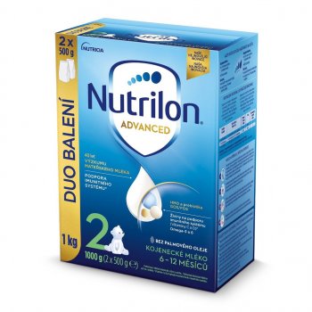 Nutrilon 2 Advanced DUO balení 6 x 1 kg