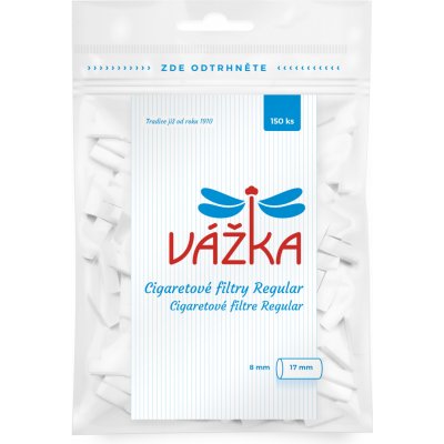 Vážka filtr cigaretový regular 8 mm 150 ks – Zboží Dáma