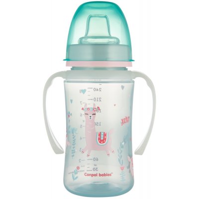 Canpol Babies tréninkový hrníček Exotic Animals zelený 35/208_GRE 240 ml – Sleviste.cz