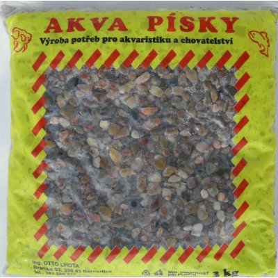 Lhota Akva-tera písek č.10 jemný hnědý 3 kg