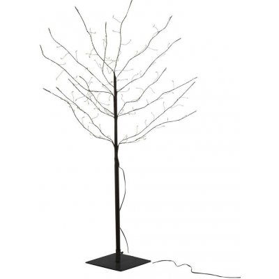 J-Line by Jolipa Dekorace černý svítící stromeček Tree Bare Led M - Ø 80*100 cm - J-Line by Jolipa – Hledejceny.cz