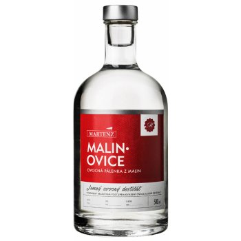 Martenz Malinovice Silver VIP 40% 0,5 l (holá láhev)