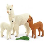 Schleich 42544 Rodina lam Alpaka – Zboží Mobilmania
