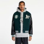 New Era Oakland Athletics Mlb Large Logo Varsity Jacket Dark Green – Zboží Mobilmania
