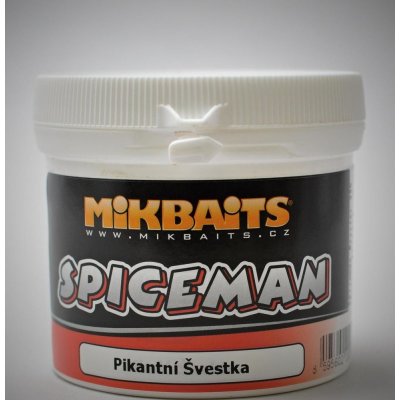 Mikbaits obalovací těsto Spiceman 200g Pikantní švestka – Hledejceny.cz