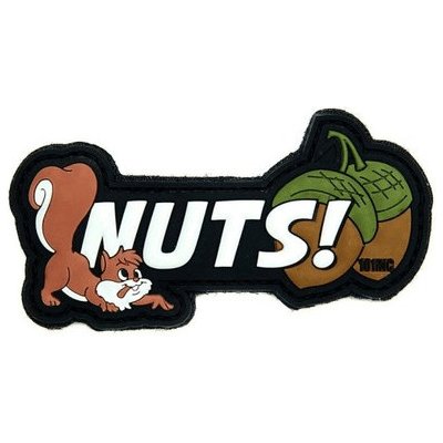 ARMED PATCHES PVC nášivka Nuts – Sleviste.cz