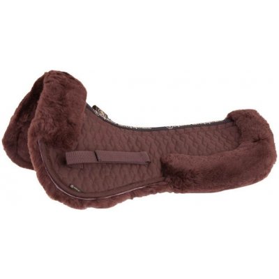 BR Beránek pod sedlo Spinal Clearance prošívaný hnědý – Zboží Dáma