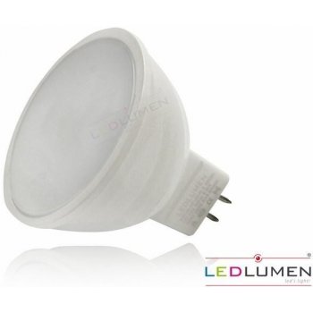 Ledlumen LED žárovka 6,5W 12xSMD2835 GU5.3 MR16 12V 560lm CCD Teplá bílá