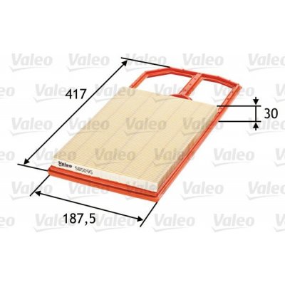 Vzduchový filtr VALEO 585095 – Hledejceny.cz
