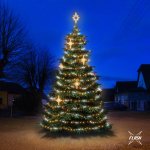 DECOLED LED světelná sada na vánoční stromy vysoké 6-8 m teplá bílá s Flash dekory DZ113WS3 – Hledejceny.cz