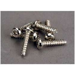 Traxxas Vrut křížový půlkulatá hlava zink. 3x12mm 6