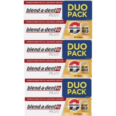 Blend-a-Dent Plus upevňující krém duo pack 3 x 2 ks/bal/40 g – Hledejceny.cz