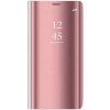 Pouzdro a kryt na mobilní telefon Pouzdro Beweare Clear View neoriginální Samsung Galaxy S22 - růžové