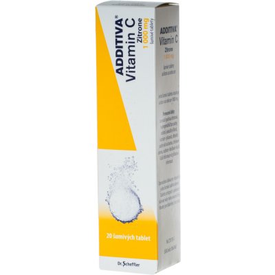 Additiva Vitamin C Zitrone 20 šumivých tablet – Hledejceny.cz