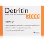 Detritin Vitamin D3 2000 IU 60 měkkých tobolek – Hledejceny.cz