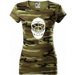 Florbal maska Dámské maskáčové triko Zelený maskáč – Hledejceny.cz