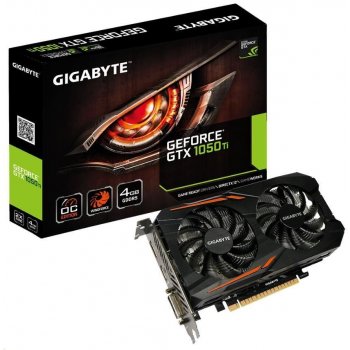 Gigabyte GTX 1050 Ti OC 4GB GV-N105TOC-4GD