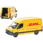 Kinsmart Mercedes-Benz DHL 12,5 cm kov na zpětný chod – Zboží Dáma