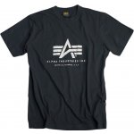 Alpha Basic T shirt černé – Zboží Mobilmania
