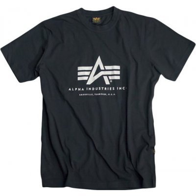 Alpha Industries tričko Basic T Shirt černé