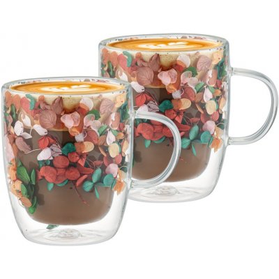 4Home Termo sklenice Bloom Hot&Cool 2 x 400 ml – Zboží Dáma
