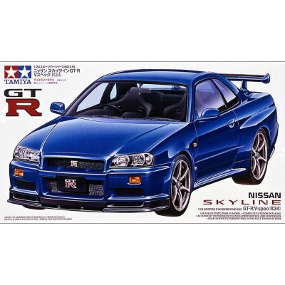 Tamiya Nissan Skyline GT-R V-spec R34 24210 1:24 – Zboží Dáma