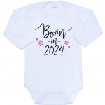 Body s potiskem New Baby Born in 2024 růžové hvězdičky – Hledejceny.cz