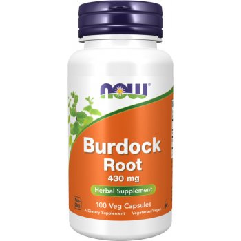 Now Foods Burdock Root 430 mg 100 kapslí