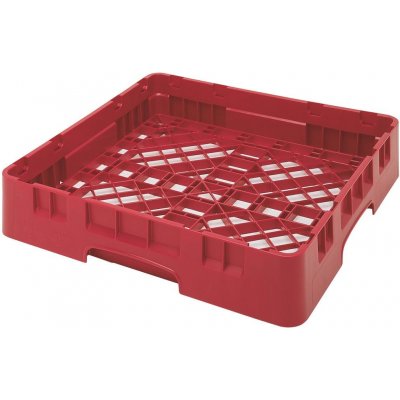 Univerzální koš Camrack® 500x500 mm pro myčky nádobí, Cambro, červená, Červená, 500x500x(H)101mm