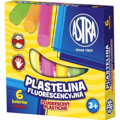 Primo Plastelína Fluo 6x17 g mix barev – Zbozi.Blesk.cz