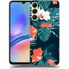 Pouzdro a kryt na mobilní telefon Samsung Picasee silikonové Samsung Galaxy A05s Monstera Color čiré