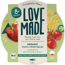 LoveMade BIO Těstoviny se zeleninovým ragú 185 g