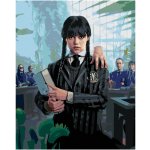 zuty Diamantové malování (s rámem) - Wednesday v botanické učebně – Hledejceny.cz